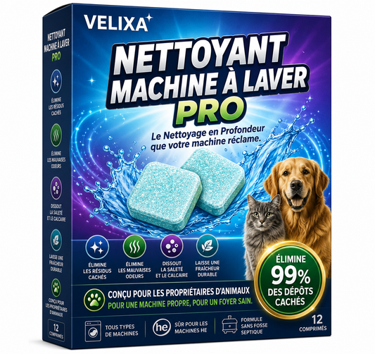 VELIXA NETTOYANT PROFESSIONNEL POUR LAVE-LINGE