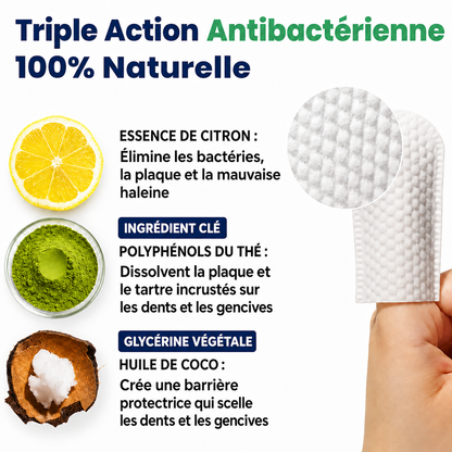 Lingettes dentaires Velixa