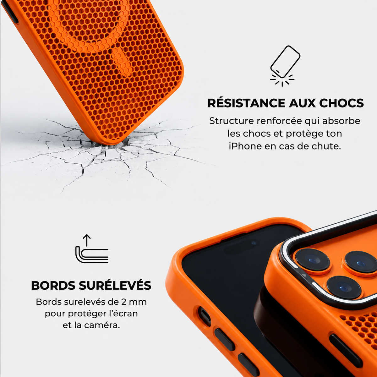 Coque respirante anti-surchauffe Velixa