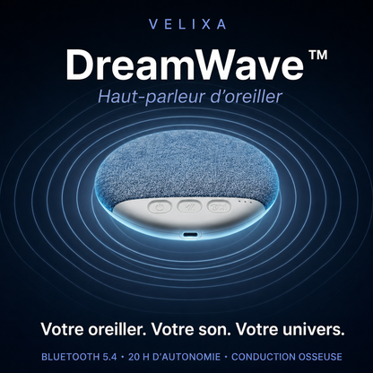 DreamWave™ – Haut-parleur d’oreiller
