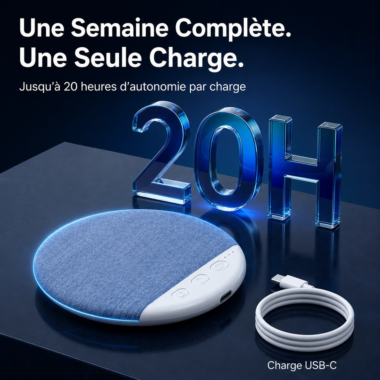 DreamWave™ – Haut-parleur d’oreiller