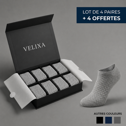 CHAUSSETTES COURTES EN FIBRE DE BAMBOU PREMIUM