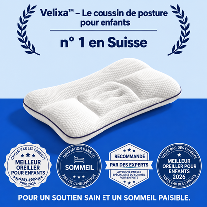 Velixa - Le coussin de posture pour enfants