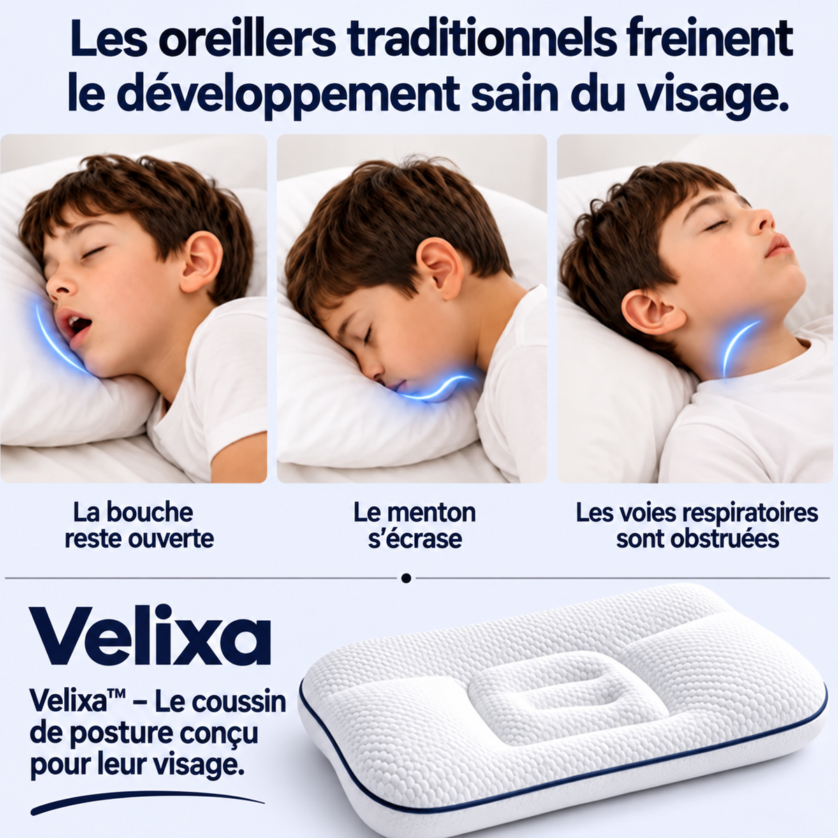 Velixa - Le coussin de posture pour enfants