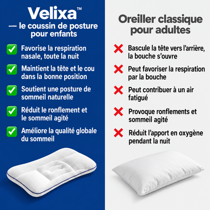 Velixa - Le coussin de posture pour enfants