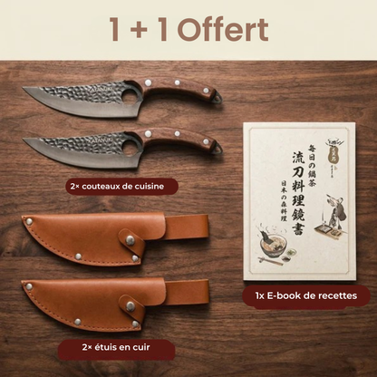 Velixa - Couteau de cuisine Katanuki, Un savoir-faire japonais séculaire