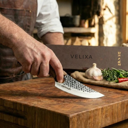 Velixa - Couteau de cuisine Katanuki, Un savoir-faire japonais séculaire