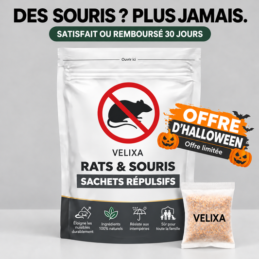 Plus aucune souris chez vous en 2 semaines.