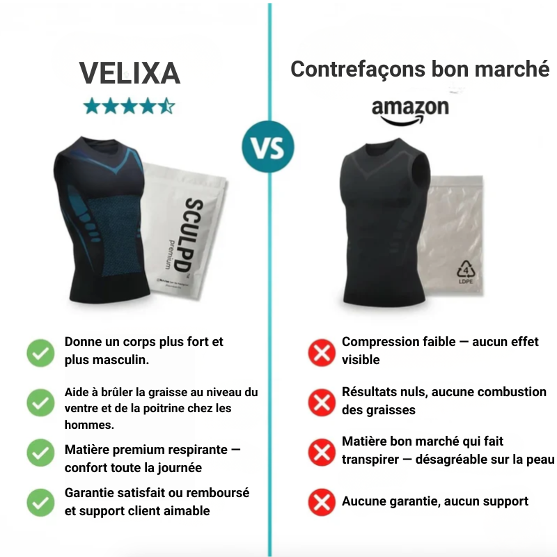 Velixa 4.0 | Débardeur de Compression Gainant