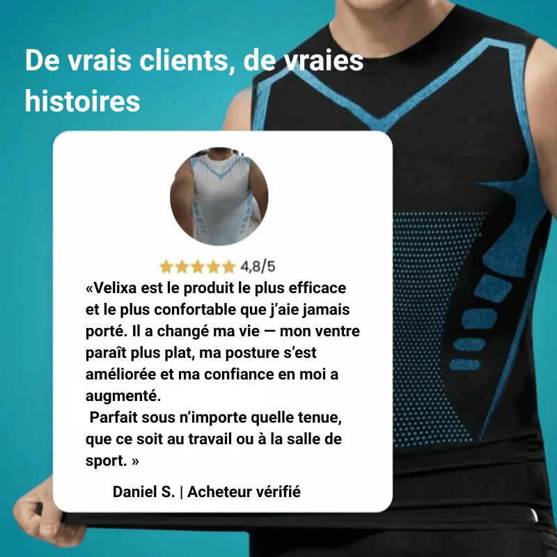 Velixa 4.0 | Débardeur de Compression Gainant