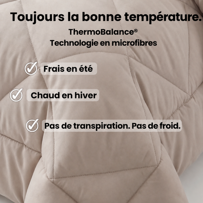 Velixa Couverture EasySleep® – La couette 2 en 1 à séchage rapide qui élimine le besoin de draps.