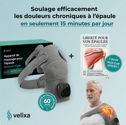Masseur d’épaule 3-en-1 Velixa