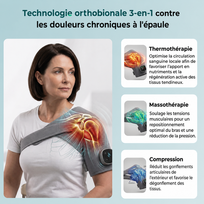 Masseur d’épaule 3-en-1 Velixa