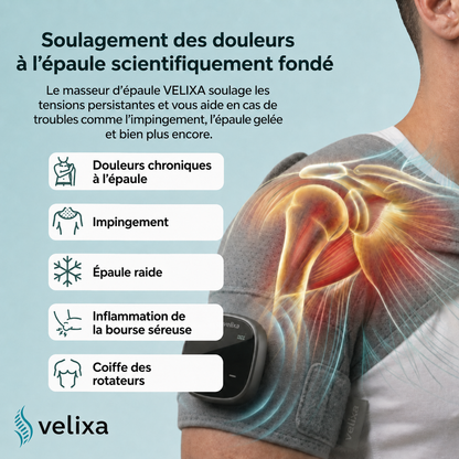 Masseur d’épaule 3-en-1 Velixa