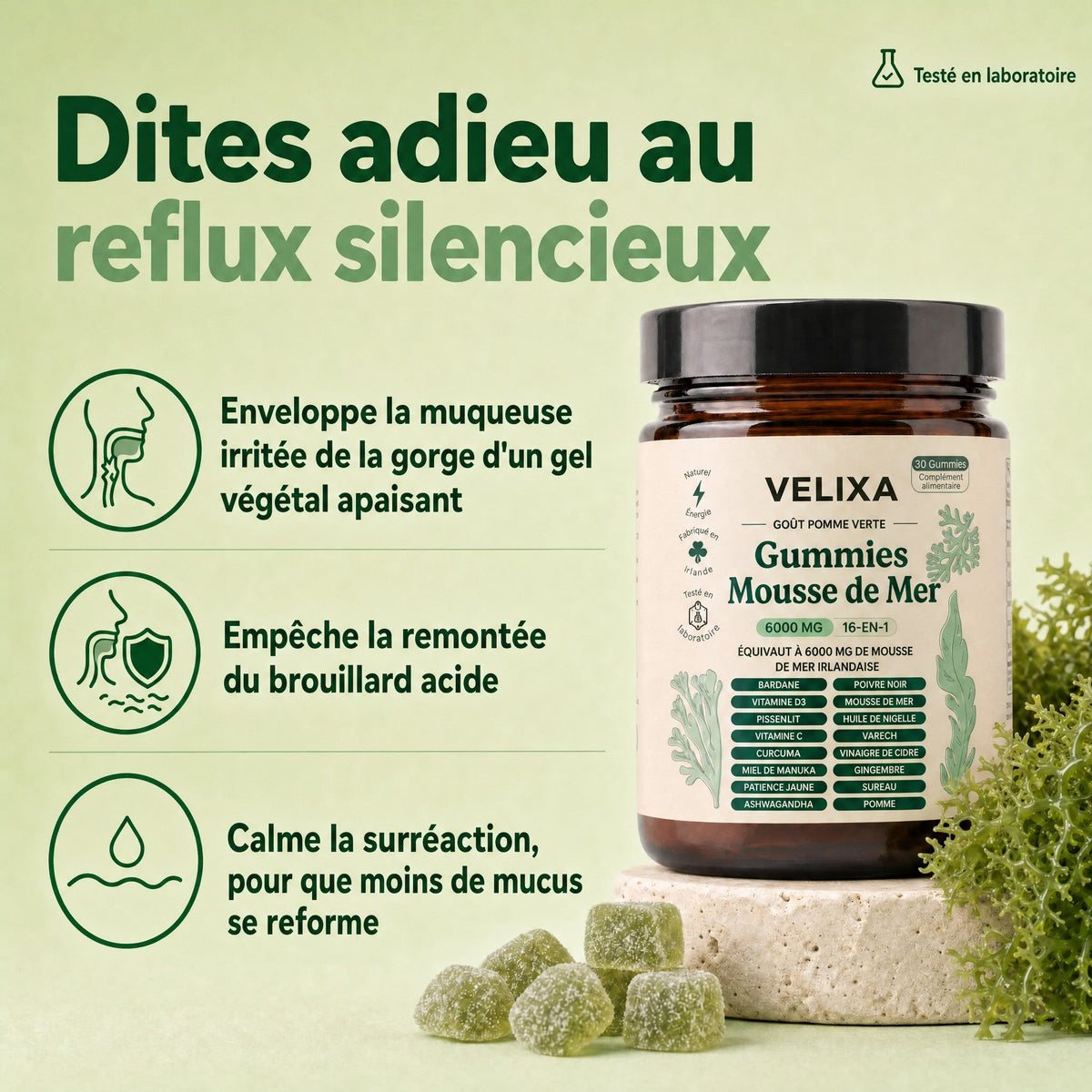 Dites adieu au reflux silencieux